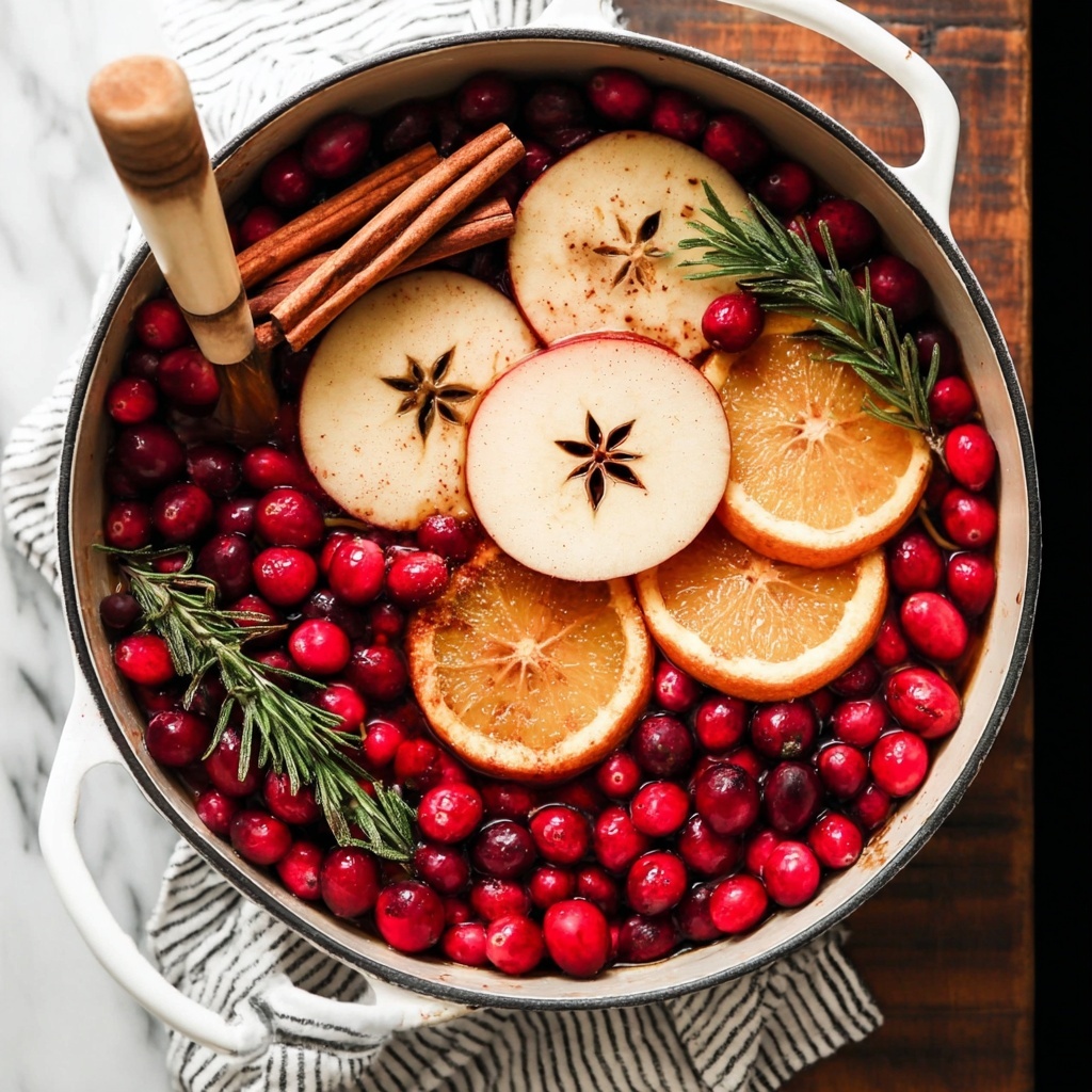 Hot Cranberry Apple Spiced Cider Recipe - Recipe Image