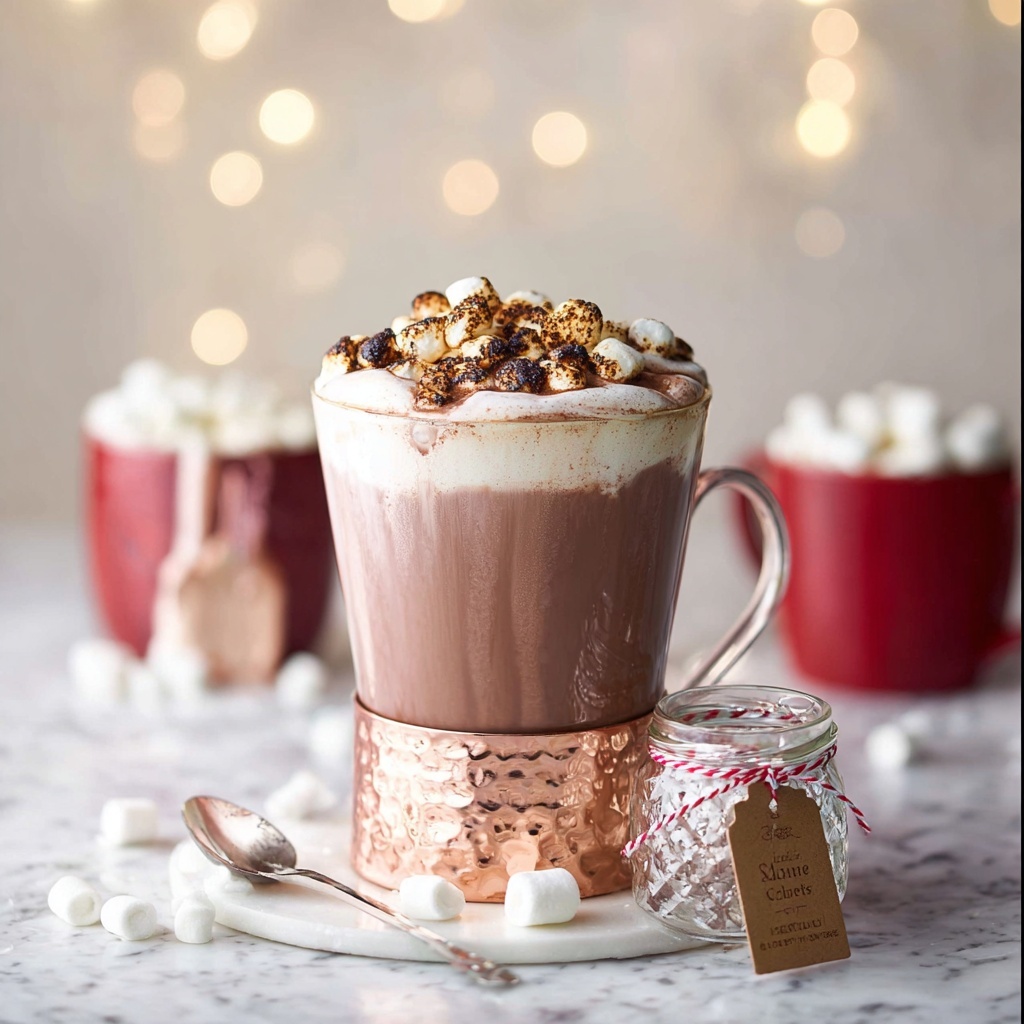 Malted Homemade Hot Chocolate Mix Recipe - Recipe Image
