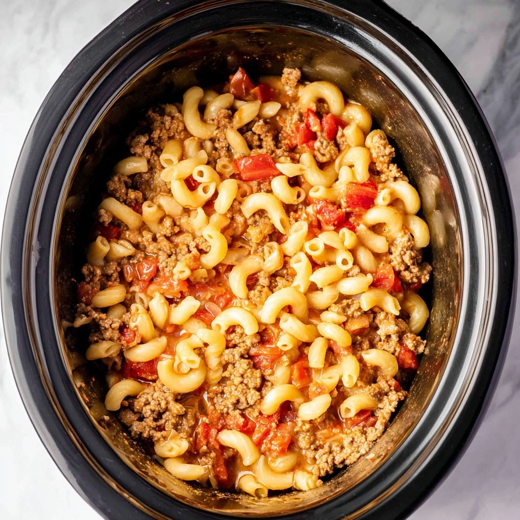 Crockpot Goulash Recipe - Recipe Image