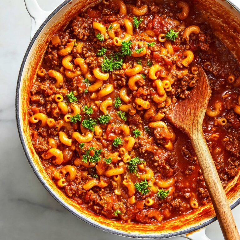 Homemade Beefaroni Recipe