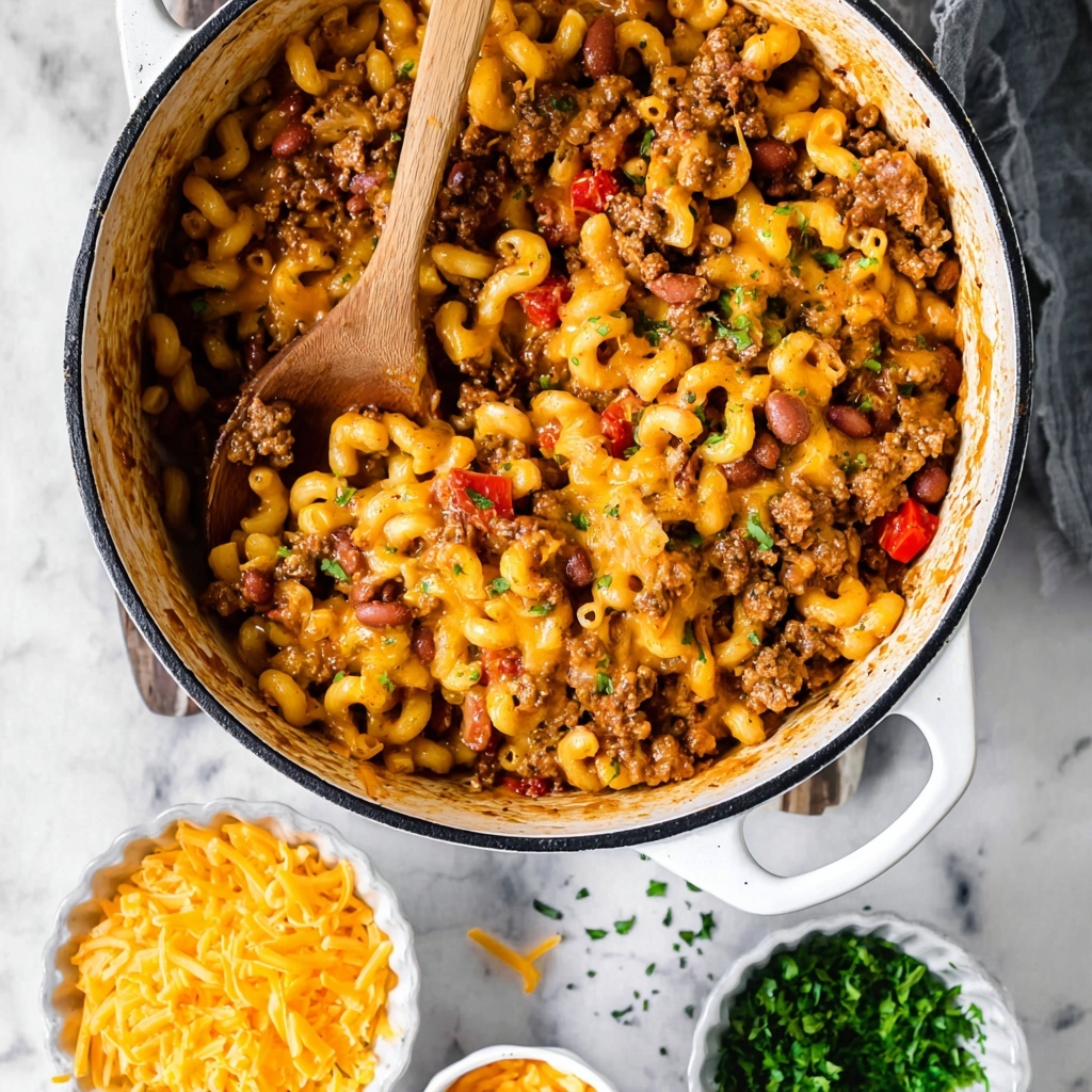 One Pot Chili Mac Recipe - Recipe Image