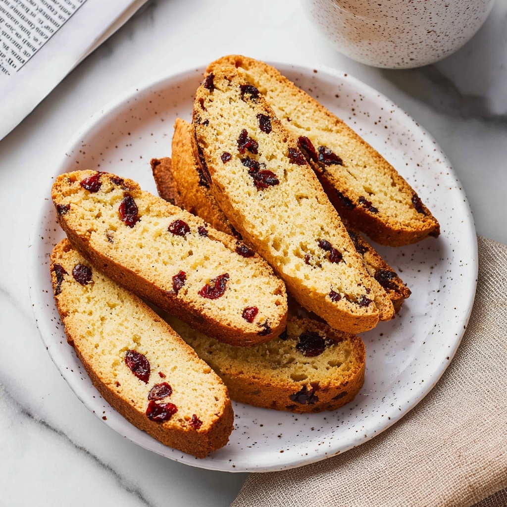 Cranberry Orange Biscotti Recipe - Recipe Image