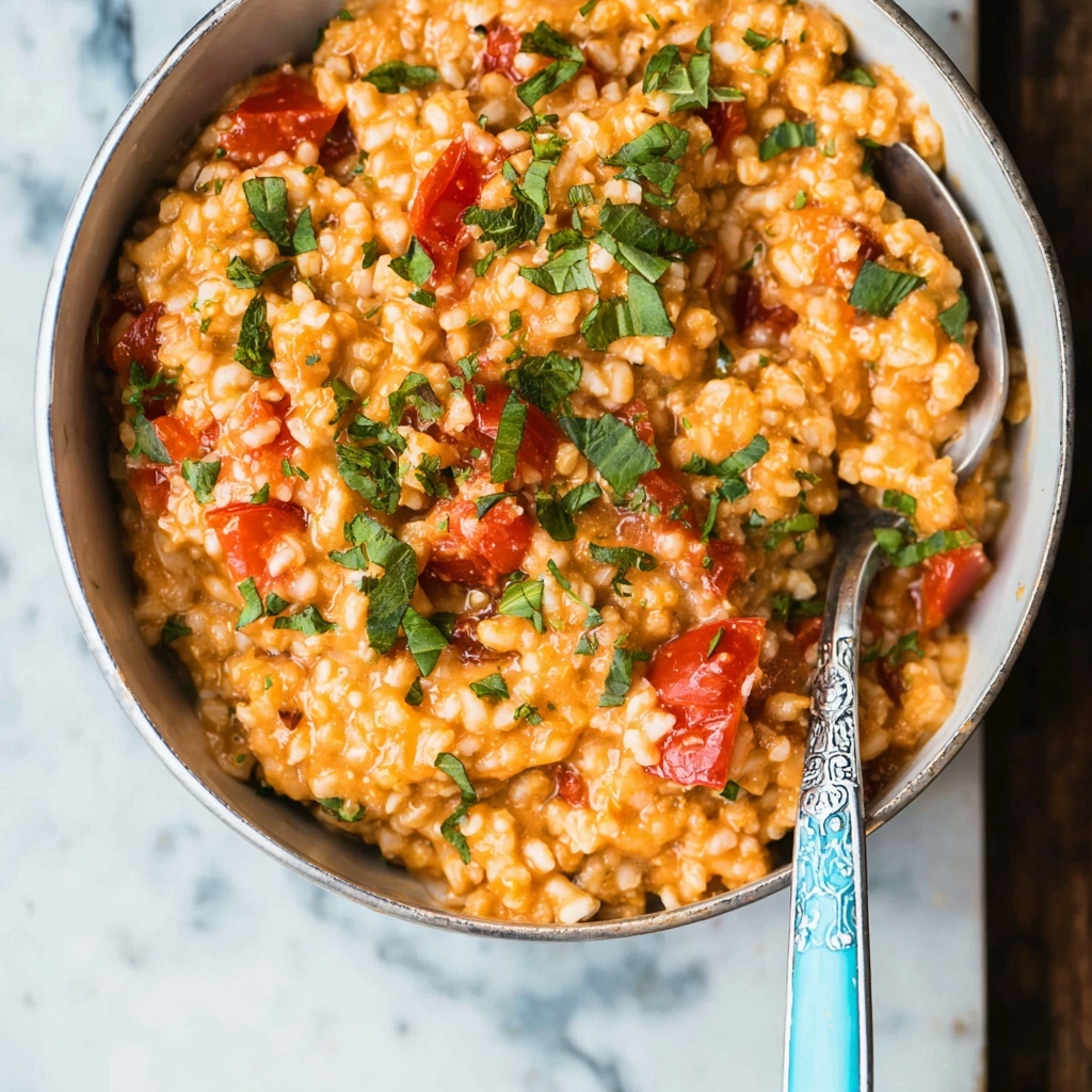 Mexican Rice with Tomatoes, Cheese, and Cilantro Recipe - Recipe Image