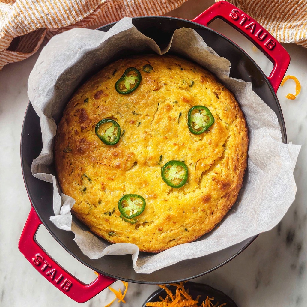 Dutch Oven Jalapeno Bacon Cheddar Bread Recipe - Recipe Image