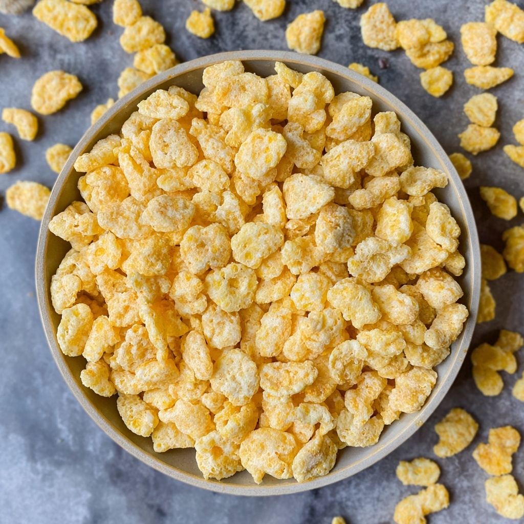 Candied Corn Puffs Snack Mix Recipe - Recipe Image