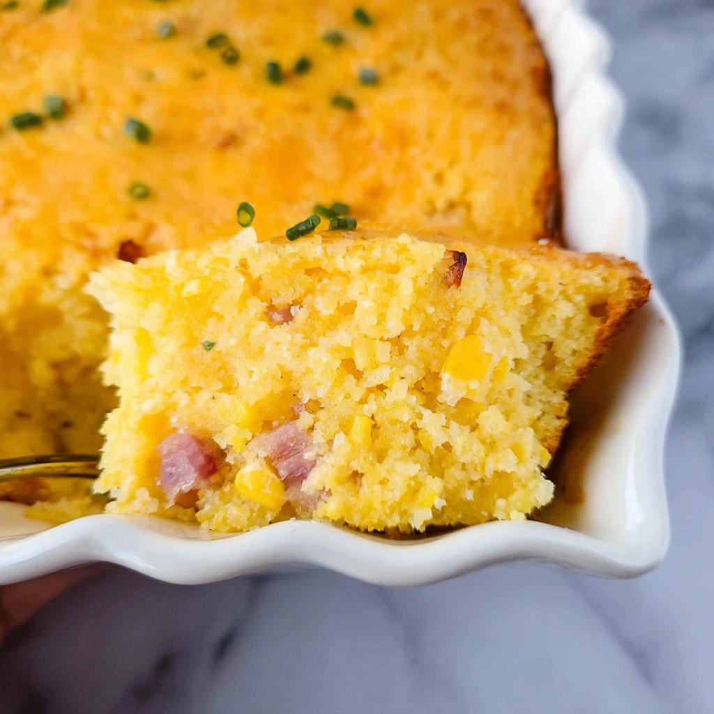Loaded Cornbread Casserole Recipe - Recipe Image