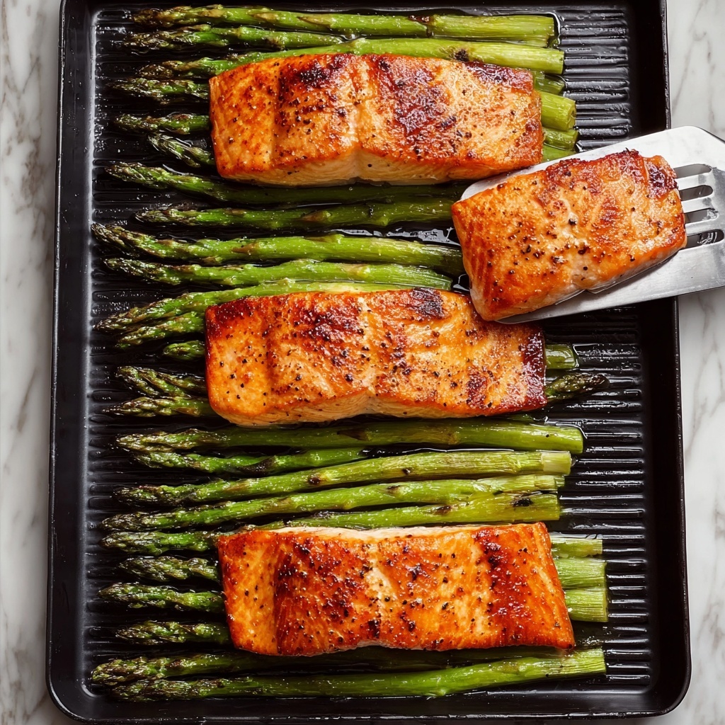 Hoisin Salmon and Asparagus Recipe - Recipe Image