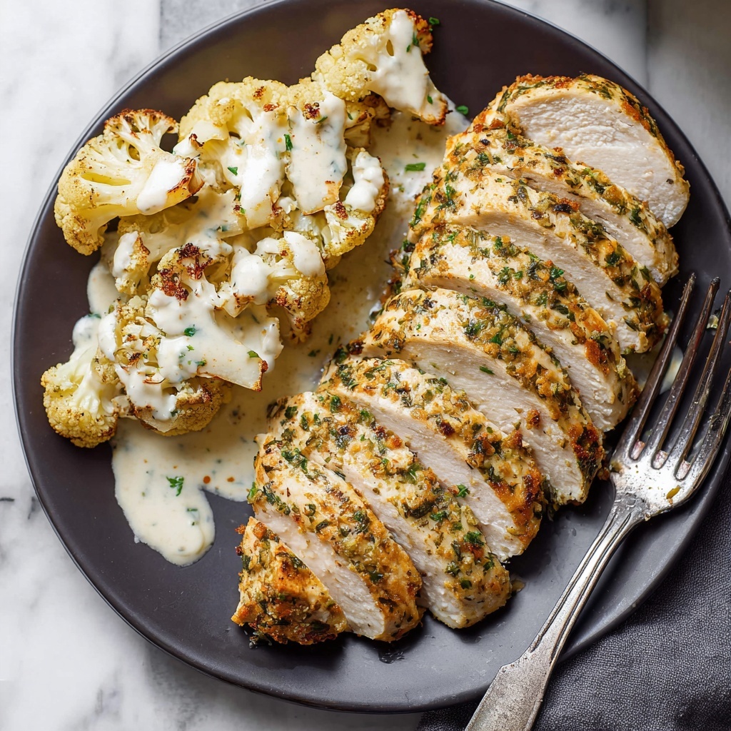 Greek Chicken and Cauliflower Sheet Pan Dinner Recipe - Recipe Image