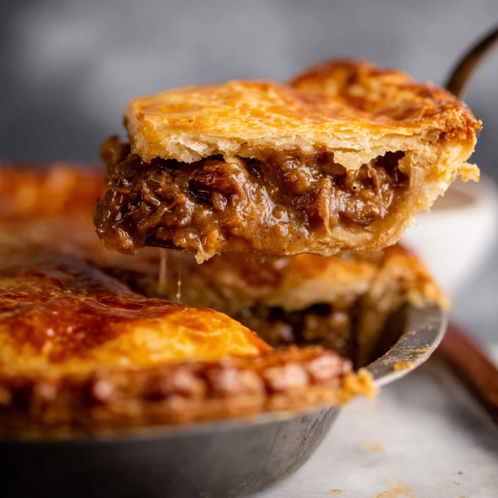 Family Beef and Guinness Meat Pie Recipe - Recipe Image