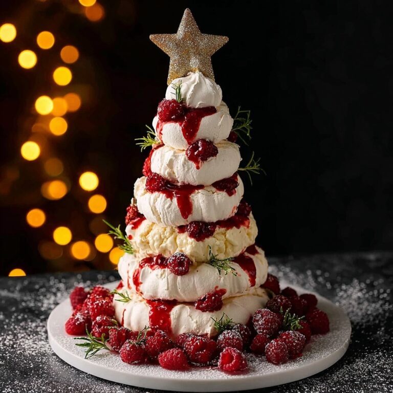 Pavlova Christmas Tree Recipe
