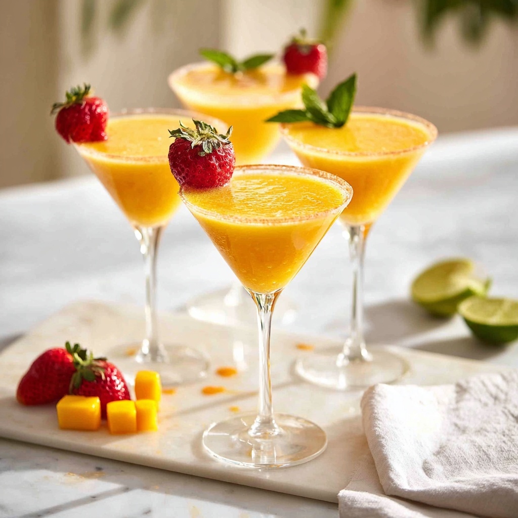 Mango Daiquiris Recipe - Recipe Image