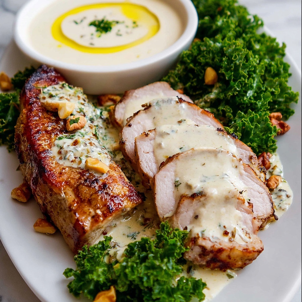 Pork Tenderloin with Creamy Mustard Sauce Recipe - Recipe Image