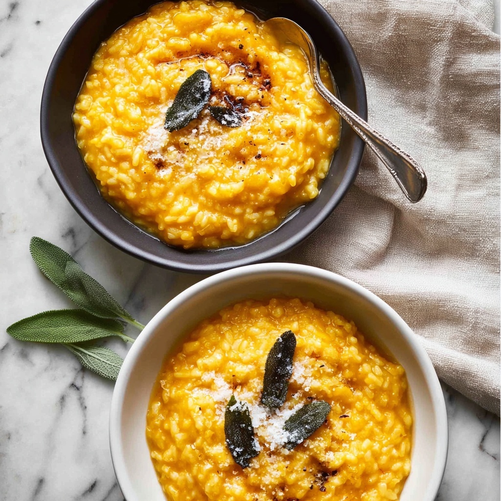 Baked Creamy Pumpkin Risotto Recipe - Recipe Image