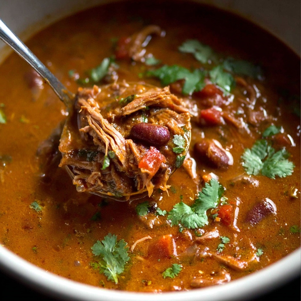 Shredded Beef Chili Con Carne Recipe - Recipe Image
