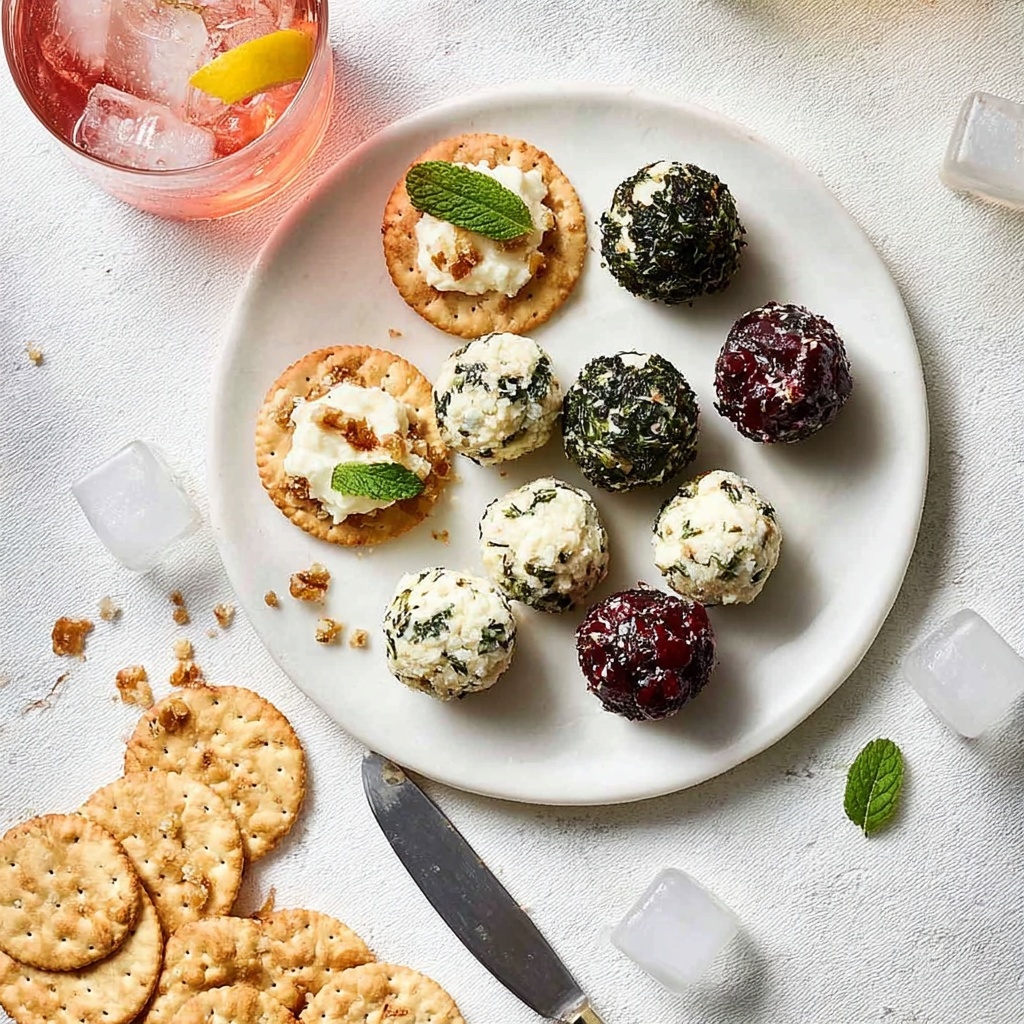 Cheese Truffles (Mini Cheese Balls) Recipe - Recipe Image