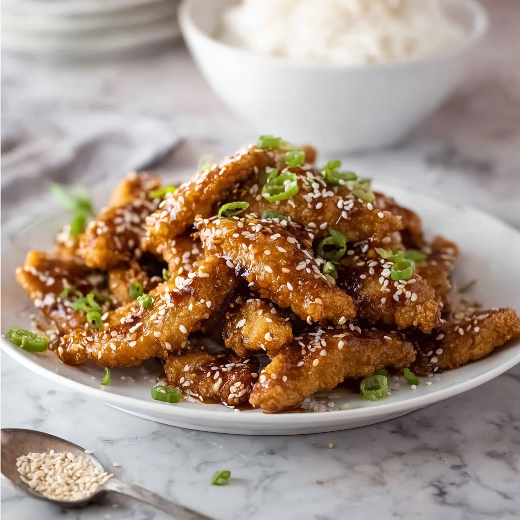 Easy Chinese Honey Sesame Chicken Recipe - Recipe Image