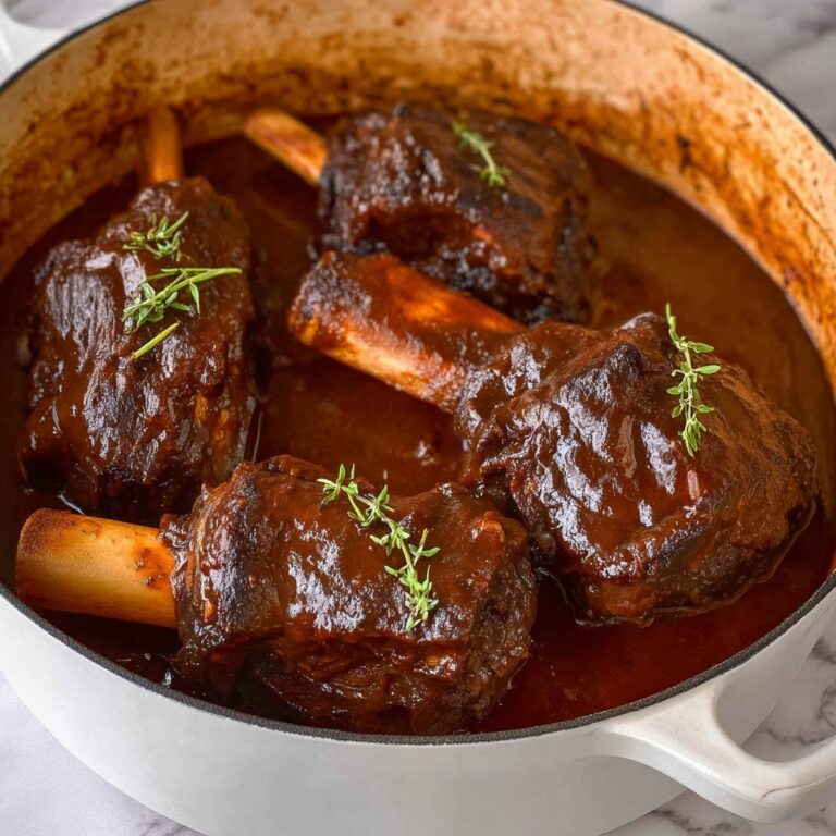 Lamb Shanks in Red Wine Sauce Recipe