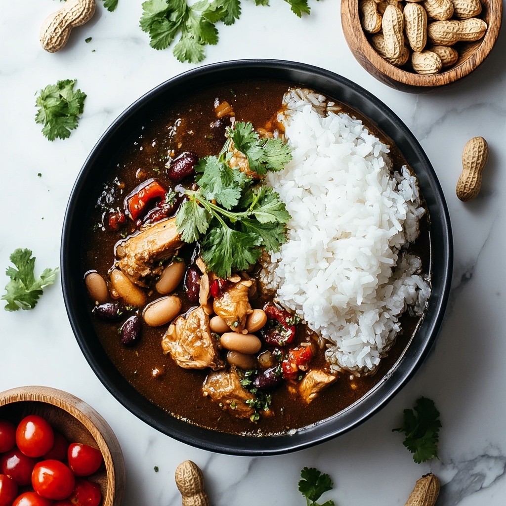 African Chicken Peanut Stew Recipe - Recipe Image