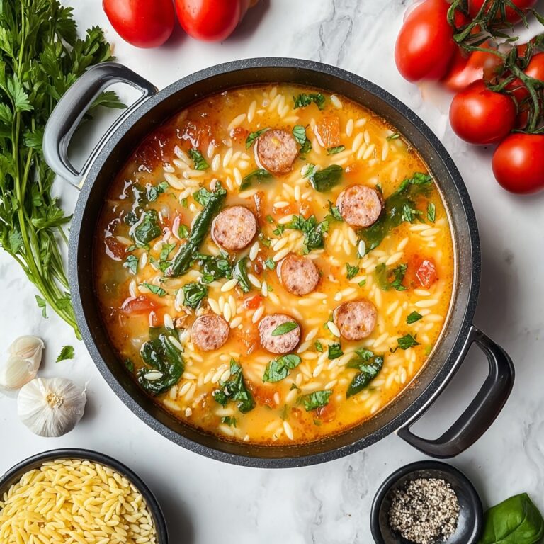 Italian Sausage Orzo Soup Recipe