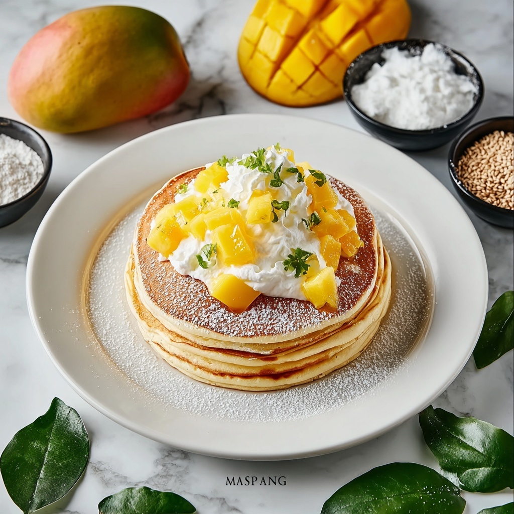 Mango Pancakes Recipe - Recipe Image