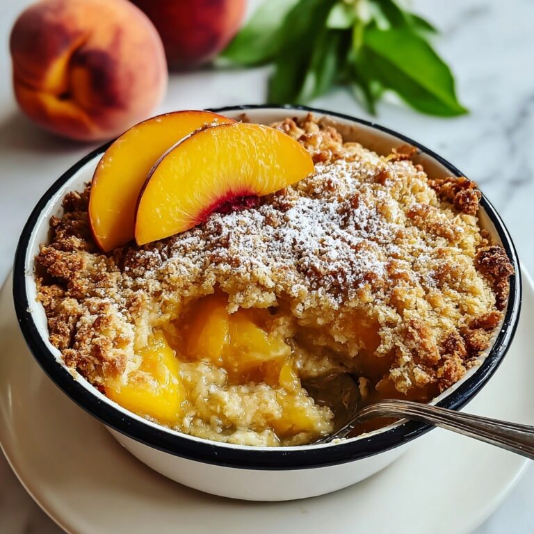 Canned Peach Cobbler Recipe