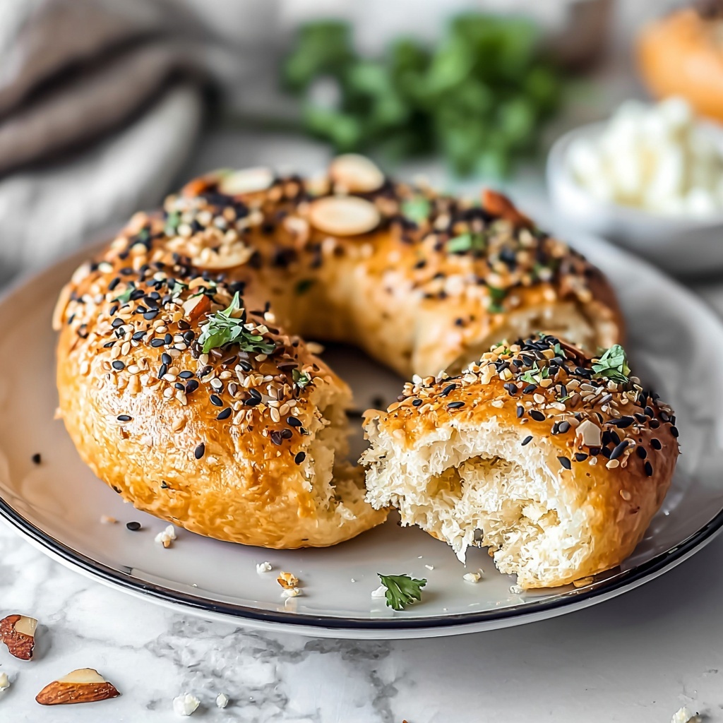 Low Carb Almond Flour Bagels Recipe - Recipe Image