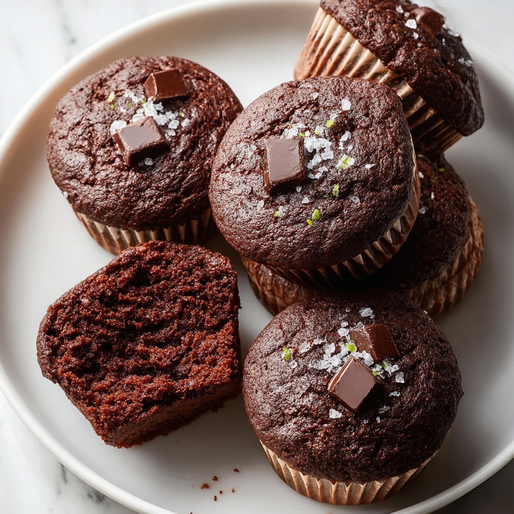 Healthy Chocolate Muffins with Hidden Veggies Recipe - Recipe Image
