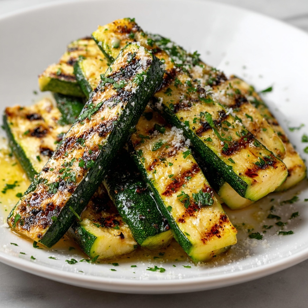 Savory Herb-Roasted Zucchini Wedges Recipe - Recipe Image