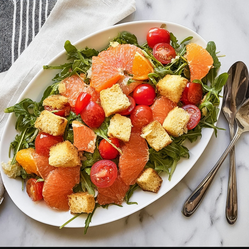 Cara Cara Orange Panzanella Recipe - Recipe Image