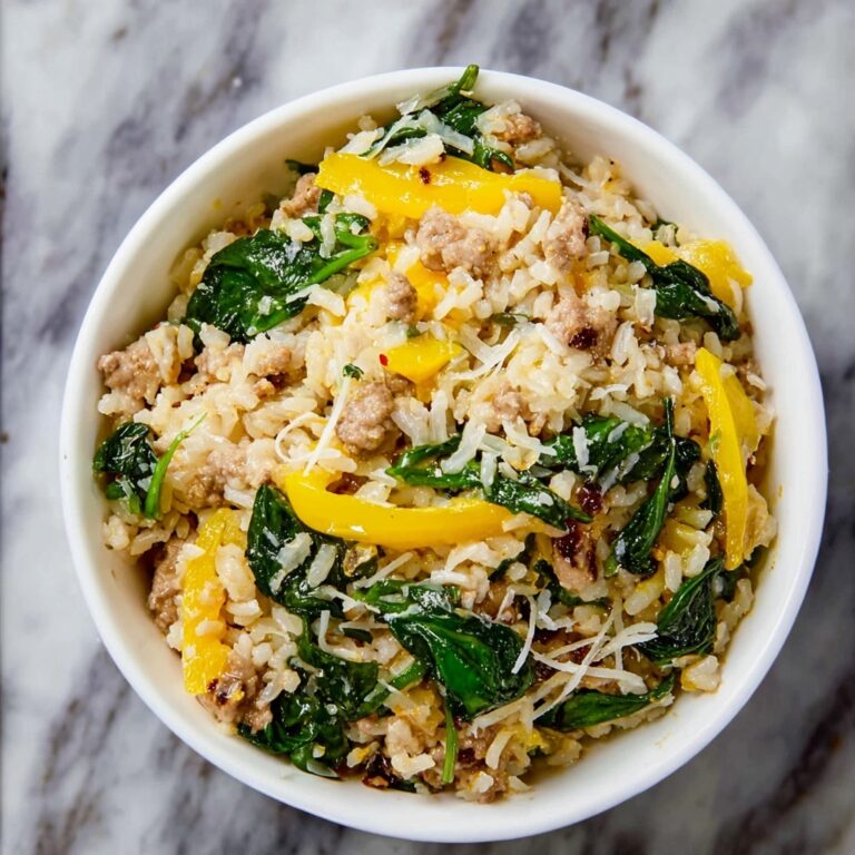 Slow Cooker Risotto with Italian Sausage and Butternut Squash Recipe