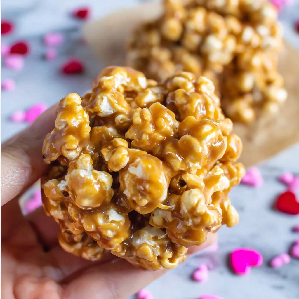 Peanut Butter Butterscotch Popcorn Balls Recipe - Recipe Image