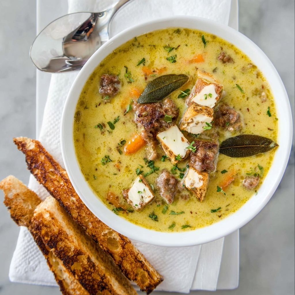 Crock Pot Split Pea Soup with Ham and Smoked Gouda Recipe - Recipe Image