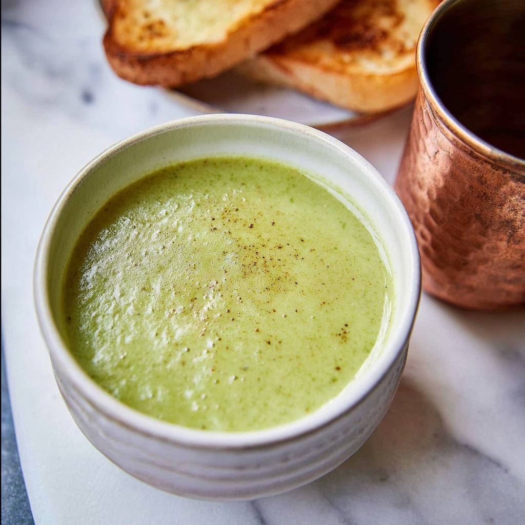 Pea Soup from Frozen Peas Recipe - Recipe Image