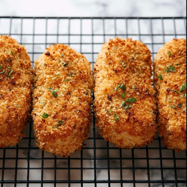 Breaded Pork Chops with Lemon Parmesan Herb Spread Recipe