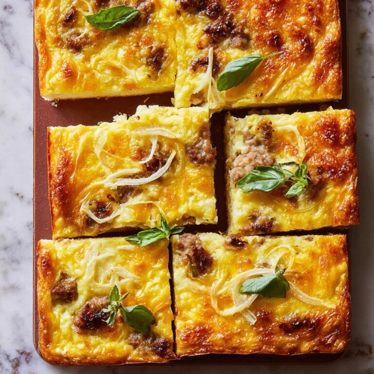 Breakfast Sausage and Hash Brown Pizza Recipe