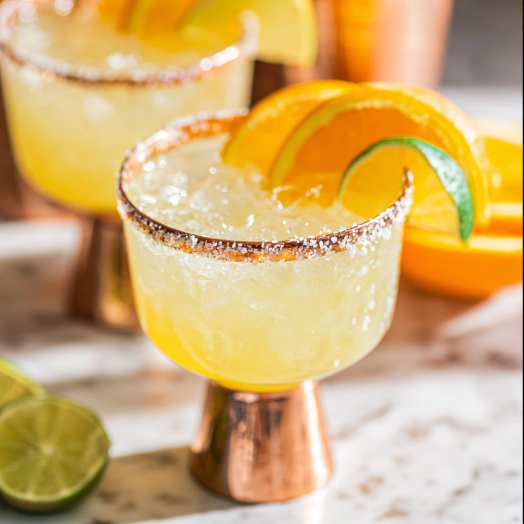 White Wine Margaritas Cocktail Recipe - Recipe Image