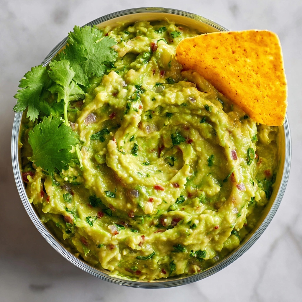 Easy Food Processor Guacamole Recipe - Recipe Image
