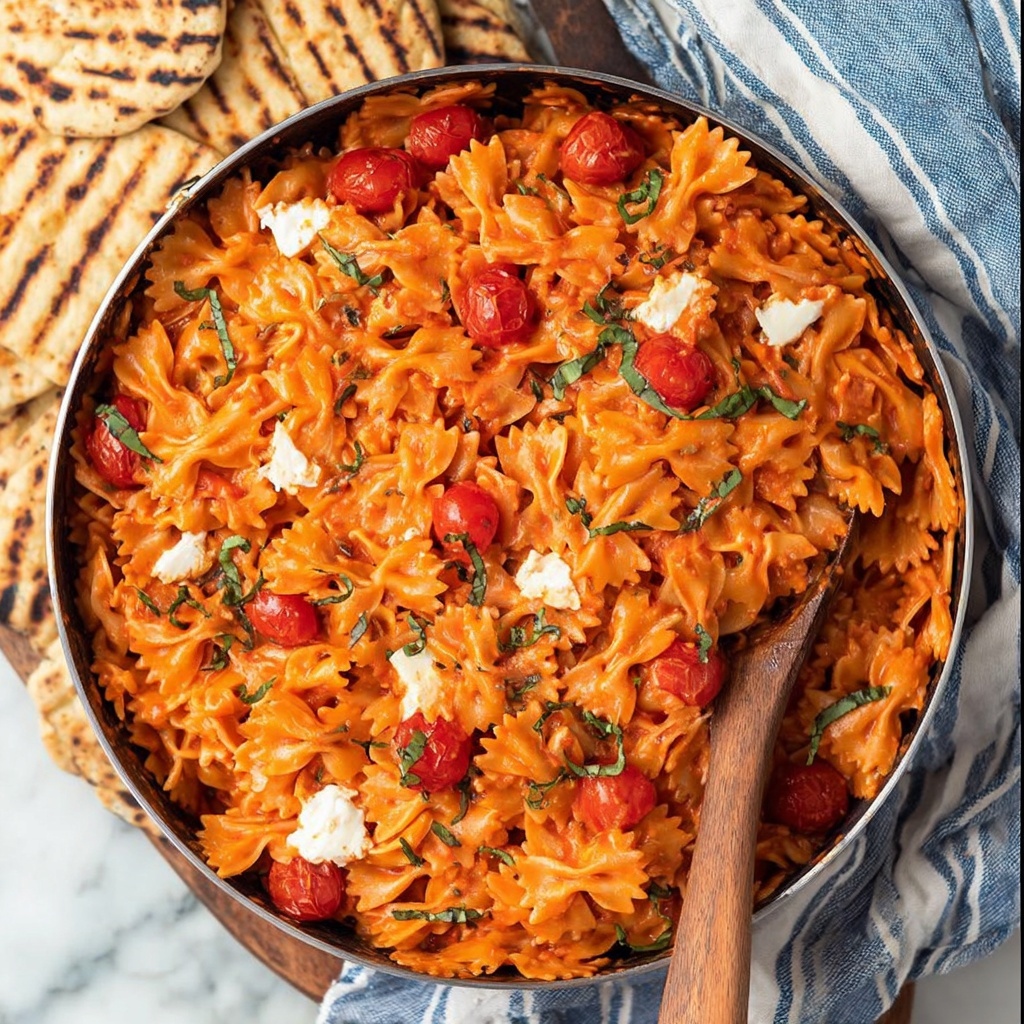 Oven-Baked Caprese Pasta Bake Recipe - Recipe Image