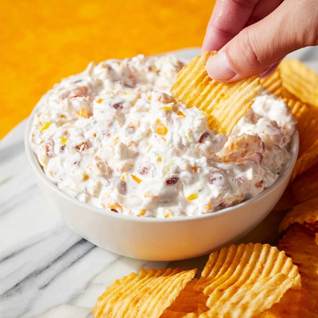 Sour Cream Ranch Dip with Cheddar, Corn, and Rotel Recipe - Recipe Image