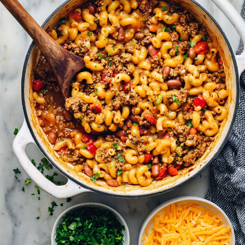 One Pot Chili Mac Recipe - Recipe Image