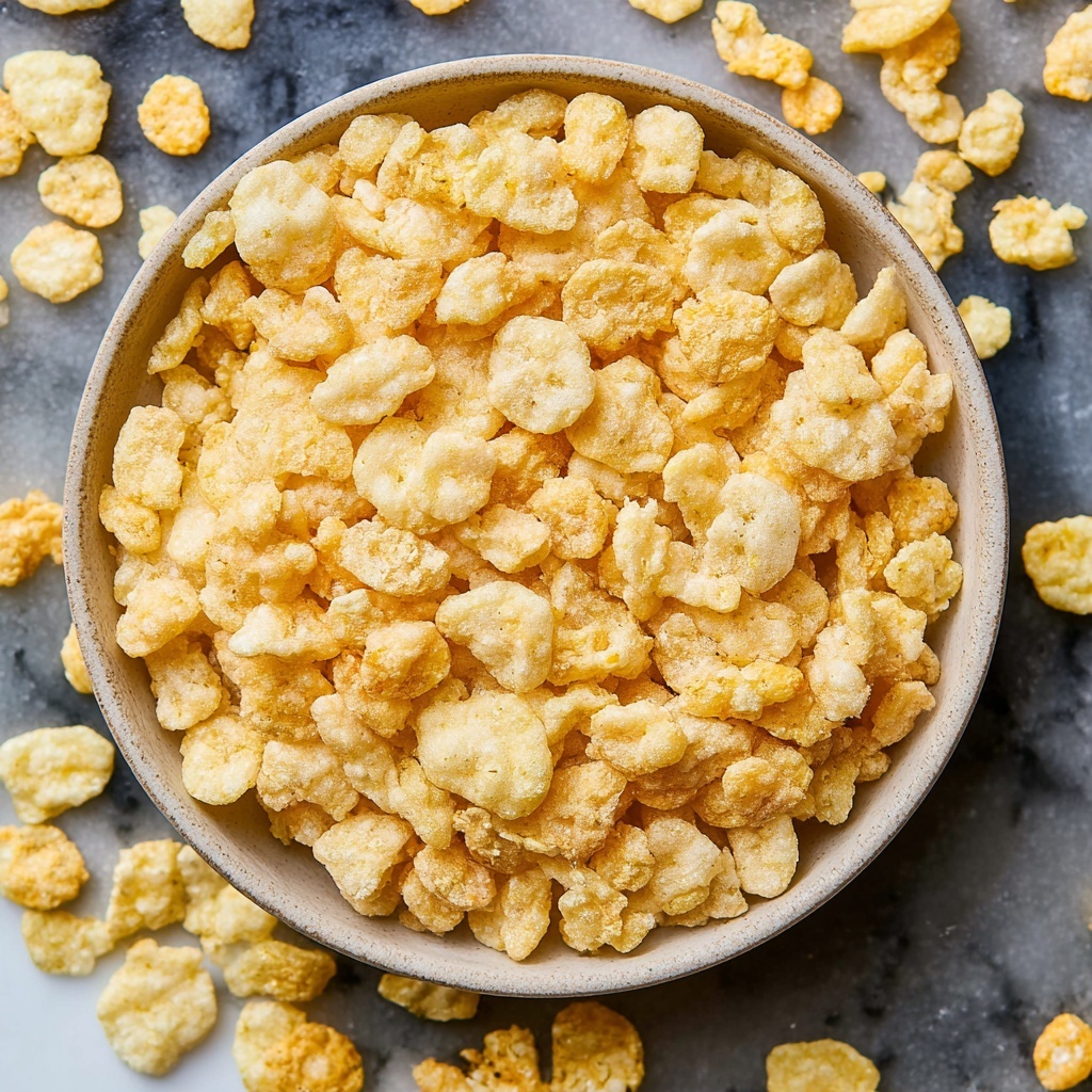 Candied Corn Puffs Snack Mix Recipe - Recipe Image
