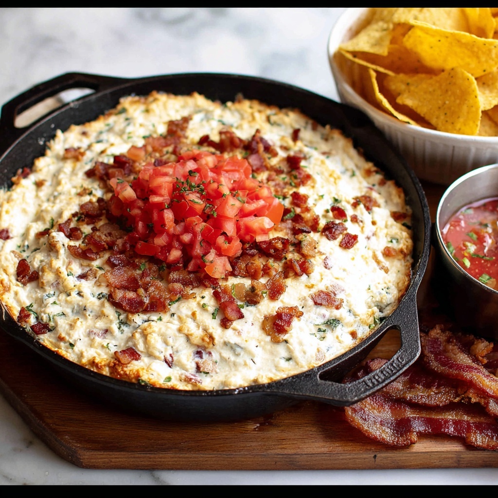 Hot Bacon Feta Dip Recipe - Recipe Image