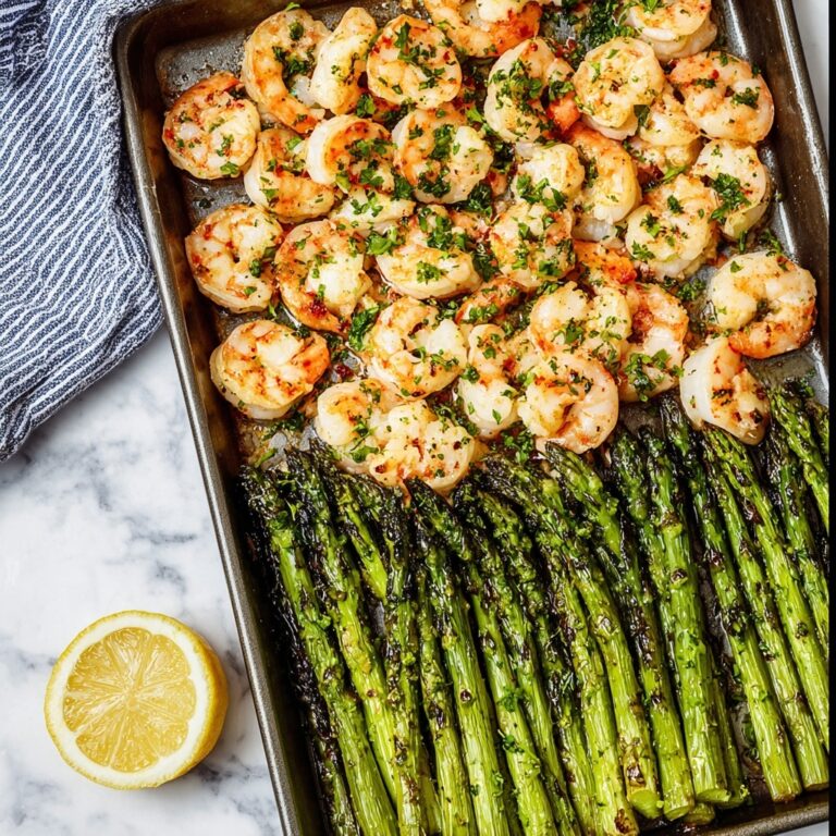 Sheet Pan Shrimp and Asparagus Recipe