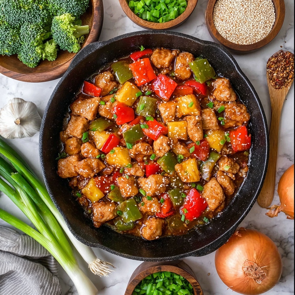Sweet and Sour Pork Recipe - Recipe Image