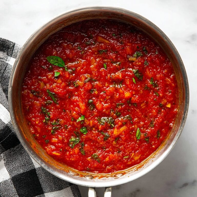 Homemade Spaghetti Sauce Recipe