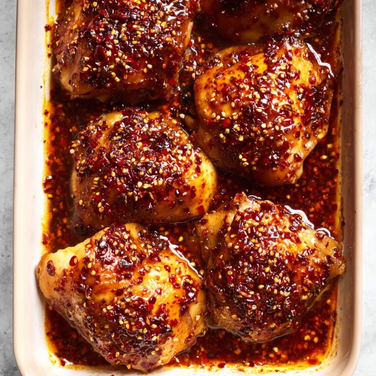 Honey Garlic Chicken Thighs Recipe