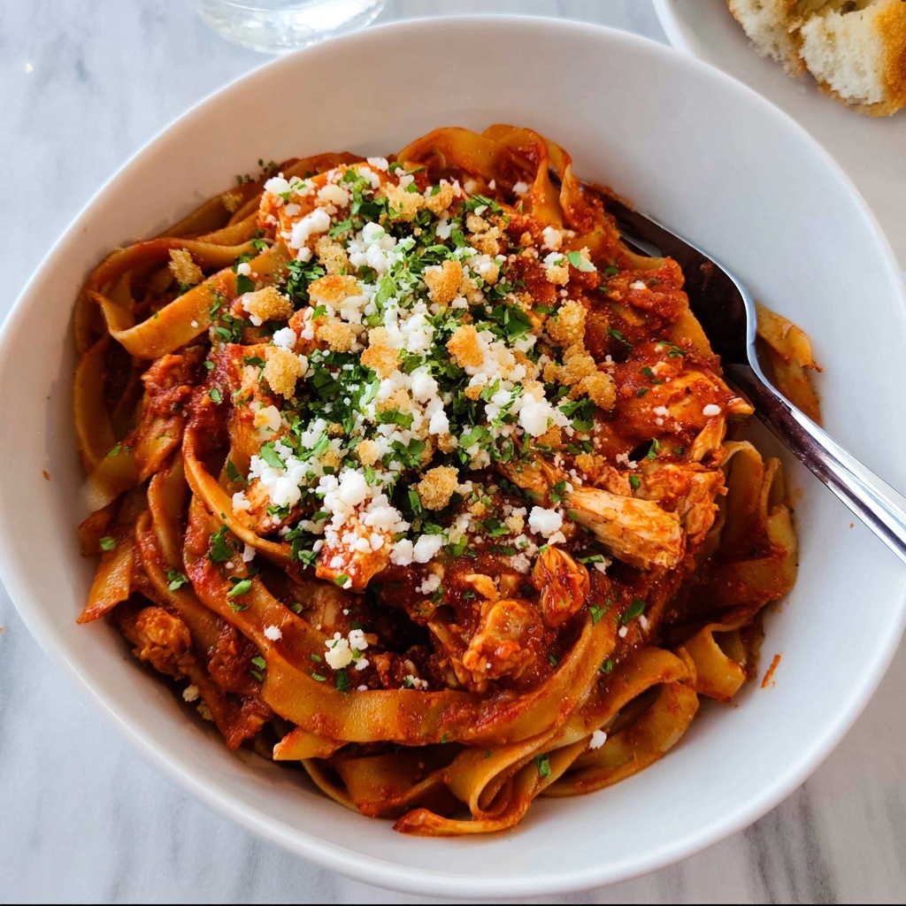 Calabrian Fish Ragu with Linguine and Crispy Sourdough Breadcrumbs Recipe - Recipe Image
