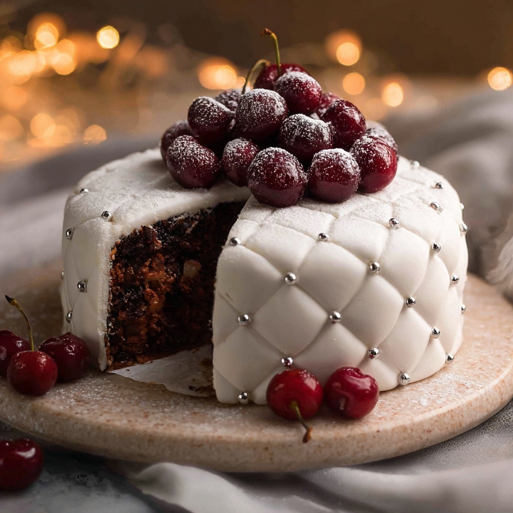 Christmas Cake - EASY Moist Fruit Cake Recipe - Recipe Image