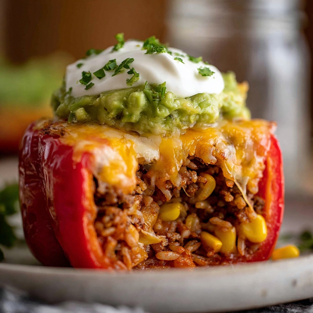 Mexican Stuffed Peppers Recipe - Recipe Image