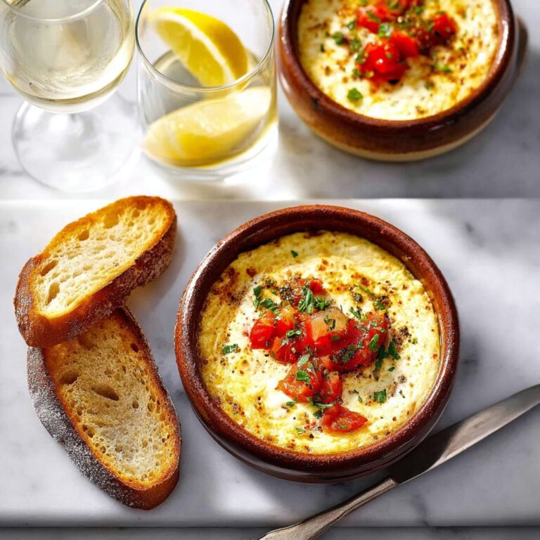 Lemon Garlic Baked Ricotta Recipe